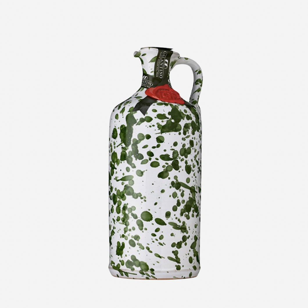 Fantasia Extra Virgin Olive Oil Ceramic - Seasonal GREEN By Galantino