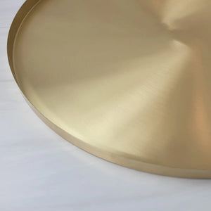 Large Brass Serving Tray 16” BEST SELLER