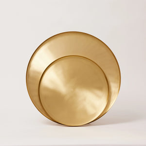 Large Brass Serving Tray 16” BEST SELLER