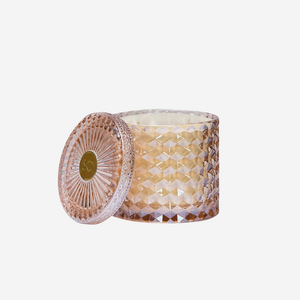 Alluring Blush Amber Shimmer Candle 15oz