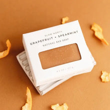 Load image into Gallery viewer, Grapefruit + Spearmint Natural Bar Soap
