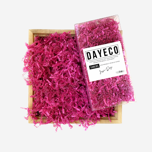 Basic Paper Shred - Bright Pink