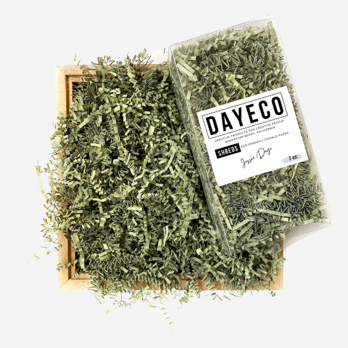 Basic Paper Shred - Olive