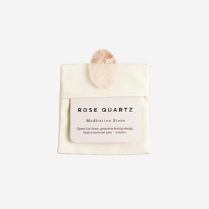 Rose Quartz Meditation Stone