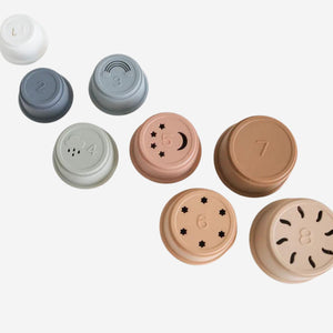Baby Silicone Stacking Cups