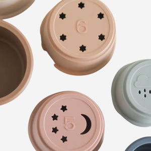 Baby Silicone Stacking Cups