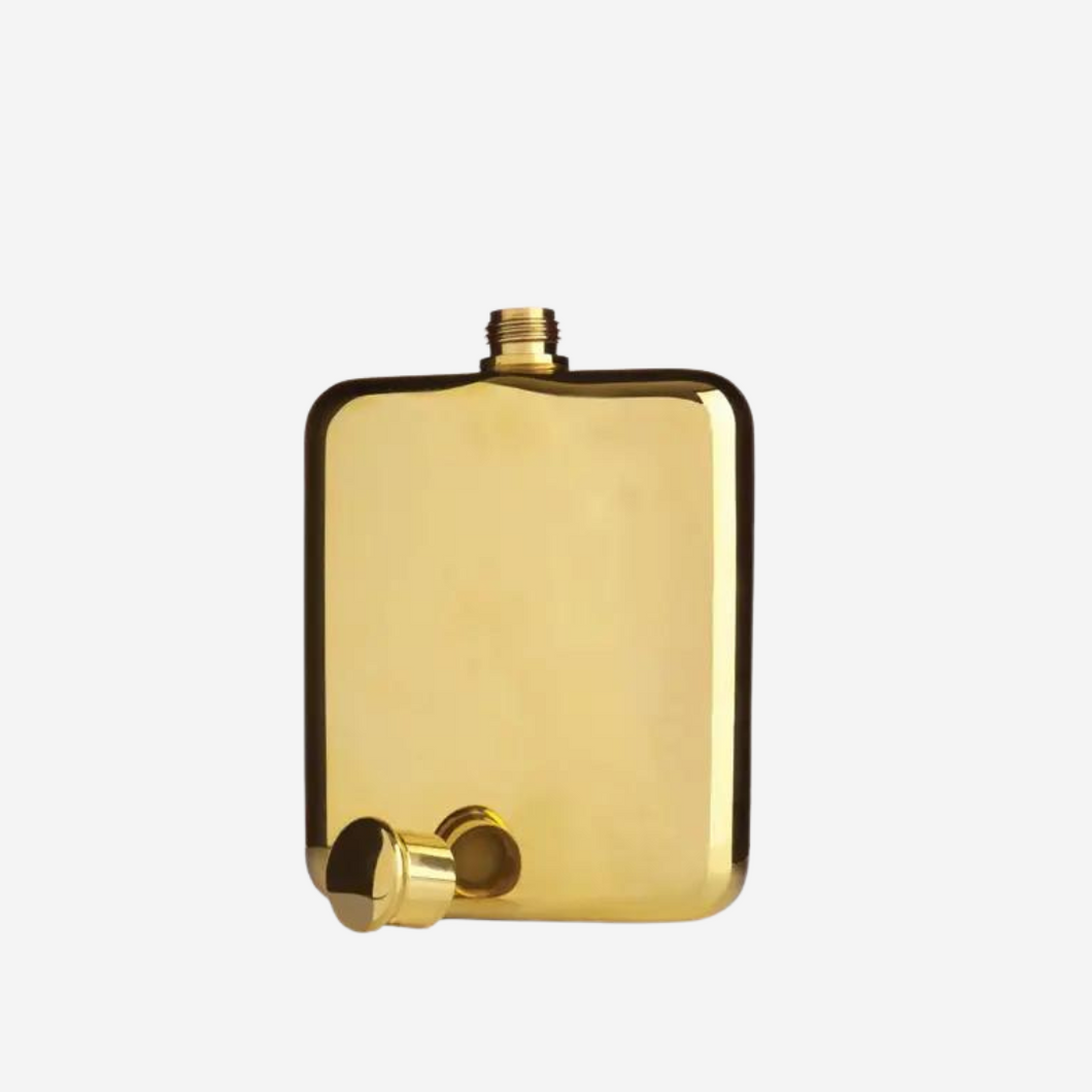 Belmont™ Gold Plated Flask by Viski